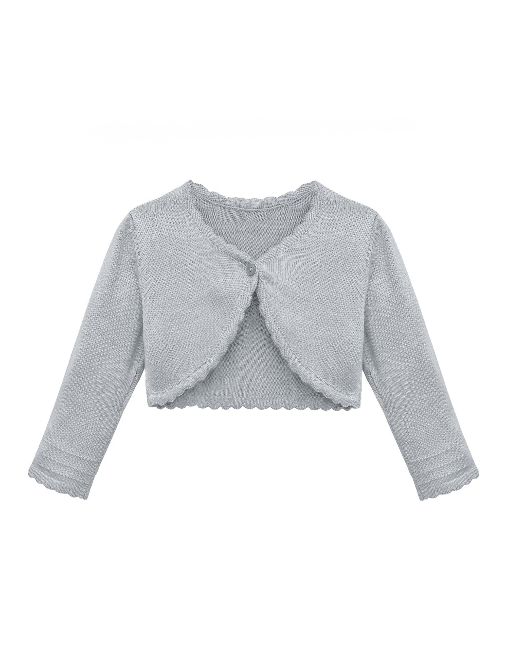 Baby Girls' Knitted Bolero Cardigan