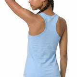 Girls' Soft Solid Cotton Blend Racerback Tank Top