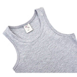 Girls' Soft Solid Cotton Blend Racerback Tank Top