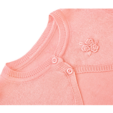 Baby Flower Detailed Buttoned Bolero Cardigan