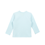 Baby Cotton Long Sleeve Basic Crewneck T-Shirt