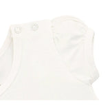 Baby Cotton Puff Sleeve Basic Crewneck T-Shirt