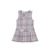 Toddler Girls' Dresses, Long Sleeve Fashion Dress Plaid