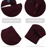 Boys Formal Suit 4 Piece Vest, Pants and Tie Dresswear Suit Set