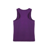 Girls' Soft Solid Cotton Blend Racerback Tank Top