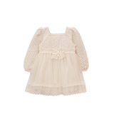 Flower Girl Dresses for Wedding, Girls' Special Occasion Dresses with Matching Bag