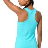 Girls' Soft Solid Cotton Blend Racerback Tank Top
