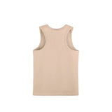 Girls' Soft Solid Cotton Blend Racerback Tank Top