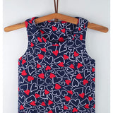 Girls' Soft Solid Cotton Blend Racerback Tank Top