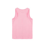Girls' Soft Solid Cotton Blend Racerback Tank Top