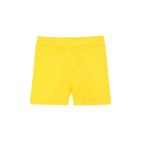 Girls' Racerback Tank Top and Solid Soft Dance Short Color Match Set