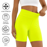 Lilax Girls High Waist Biker Shorts — Premium Soft 4-Way Stretch Yoga & Dance Athletic Shorts