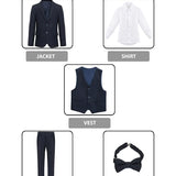Boys Wedding Ring Bearer Dress Set