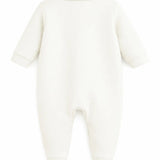 Baby Boy Tuxedo Romper Suit | Bow Tie & Necktie | 100% Cotton Footed Coverall