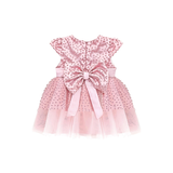 Baby Sparkling Polka Dot Tulle Dress Set