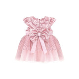 Baby Sparkling Polka Dot Tulle Dress Set