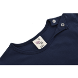 Baby Cotton Long Sleeve Basic Crewneck T-Shirt