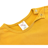 Baby Cotton Long Sleeve Basic Crewneck T-Shirt