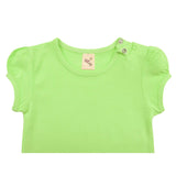 Baby Girls' Basic T-Shirt Short Sleeve Crewneck Tee