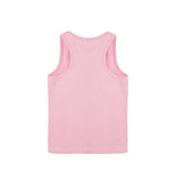 Girls' Soft Solid Cotton Blend Racerback Tank Top / 8 to 10 Years
