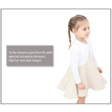Girls' Bolero Cardigan Shrug Knit Long Sleeve Button Closure