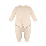 Baby Boy Footie Tuxedo Outfit with Bow Tie for Christmas Holidays - The Perfect Gentleman Look