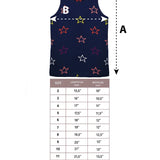 Girls' Soft Solid Cotton Blend Racerback Tank Top / 8 to 10 Years