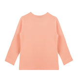 Little Girls Cotton Long Sleeve Basic Crewneck T-Shirt