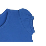 Baby Cotton Puff Sleeve Basic Crewneck T-Shirt