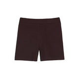 Girls' Racerback Tank Top and Solid Soft Dance Short Color Match Set