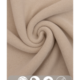 Cotton Knit Receiving Blanket