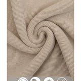Baby Girl Cotton Knit Receiving Blanket