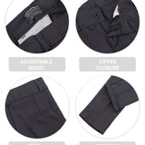 Little & Youth Boys Suit Set - Formal Suit Vest, White Dress Shirt, Dress Pants, and Bowtie - 4-Piece