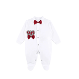 Newborn Baby Cotton 5-Piece Satin Detailed Take Me Home Set