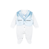 Newborn Baby Cotton 5-Piece Satin Detailed Take Me Home Set