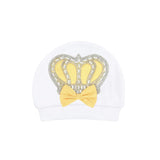 Newborn Baby 3-Piece Cotton Jeweled Layette Set