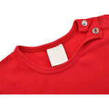 Baby Girls' Basic Long Sleeve Round Neck T-Shirt