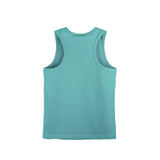 Girls' Soft Solid Cotton Blend Racerback Tank Top