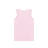 Girls' Soft Solid Cotton Blend Racerback Tank Top