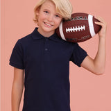 Boys’ Cotton Short Sleeve Polo Shirt