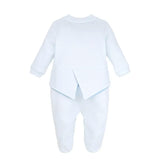 Baby Boy Footie Tuxedo Outfit with Bow Tie for Christmas Holidays - The Perfect Gentleman Look