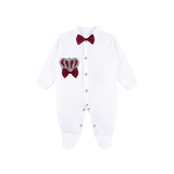 Newborn Baby Cotton 5-Piece Satin Detailed Take Me Home Set