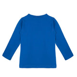 Little Girls Cotton Long Sleeve Basic Crewneck T-Shirt