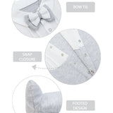 Baby Boy Gentleman Tuxedo Footie