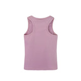 Girls' Soft Solid Cotton Blend Racerback Tank Top