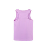 Girls' Soft Solid Cotton Blend Racerback Tank Top