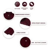 Baby Knit Button Detailed Bolero Cardigan