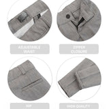Boys 4-Piece Slim Fit Textured Suit Set