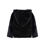 Girl Button Down Hooded Cardigan Jacket