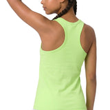 Girls' Soft Solid Cotton Blend Racerback Tank Top